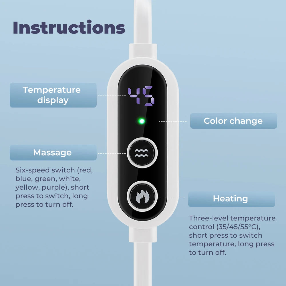 Heated Vibration Eye Massager