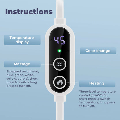 Heated Vibration Eye Massager