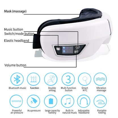 Smart Bluetooth Eye Massager